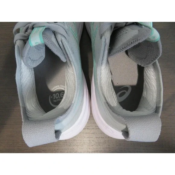 Asics Gel Nimbus 27 Running Shoes Womens Size 7.5 Gray Sneakers 1012B753 Road - Picture 6 of 11